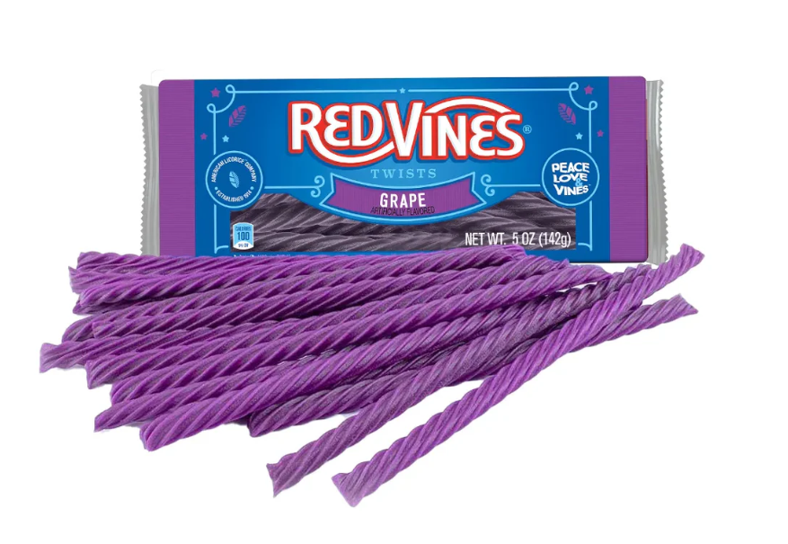 Red Vines Grape Licorice Twists 5oz