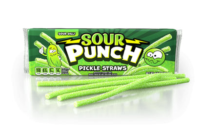 Sour Punch Pickle Straws 4.5oz