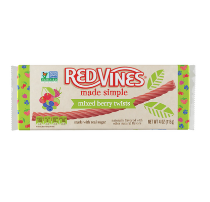 Red Vines Made Simple Berry Twists 4oz